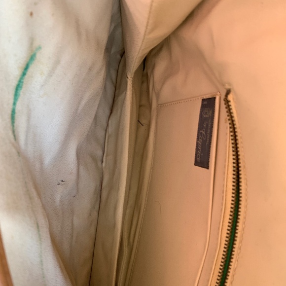 VINTAGE SNAKESKIN Patchwork Leather Clutch / Shoulder Bag / Top Handle - Picture 13 of 15